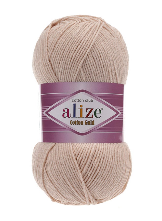 ALIZE Cotton Gold Hand Knitting Yarn Candle Light 100grams