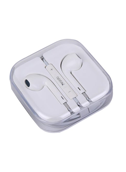 In-Ear Wired Earphones White