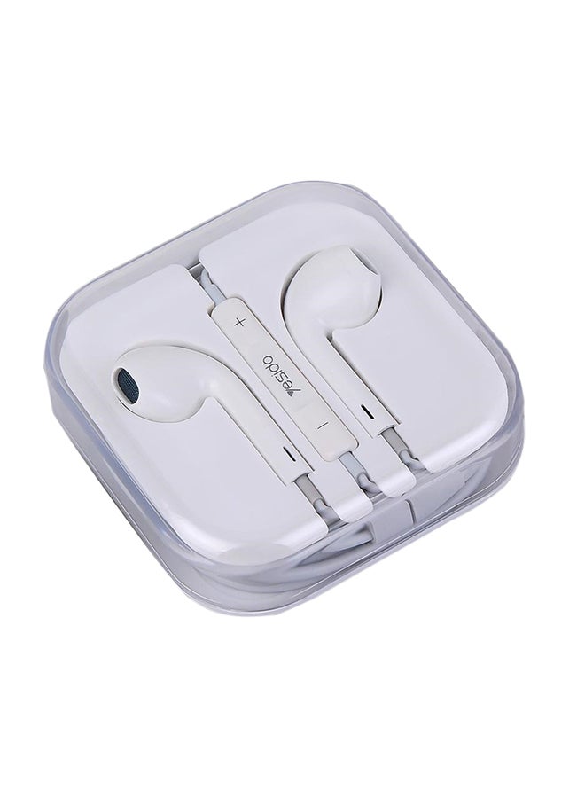 Yesido - In-Ear Wired Earphones White - Image 1