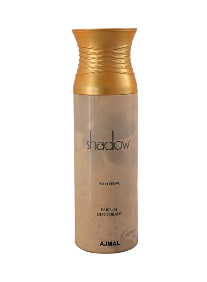 Ajmal Shadow Deodorant Spray gold 200ml  - Image 1