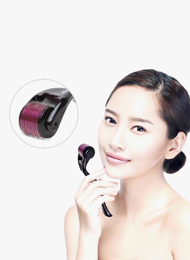 ماي واي بكرة مزودة بـ 540 إبرة دقيقة مع هيكل مصنوع من التيتانيوم للعناية ببشرة الوجه أسود - Image 2