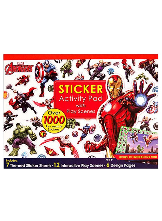 Bendon Marvel Super Heroes Ultimate Stickers Activity Pad - Image 3