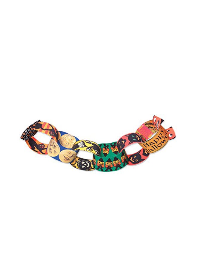 eeboo 120 Links Halloween Paper Chains Craft Set  - Image 2