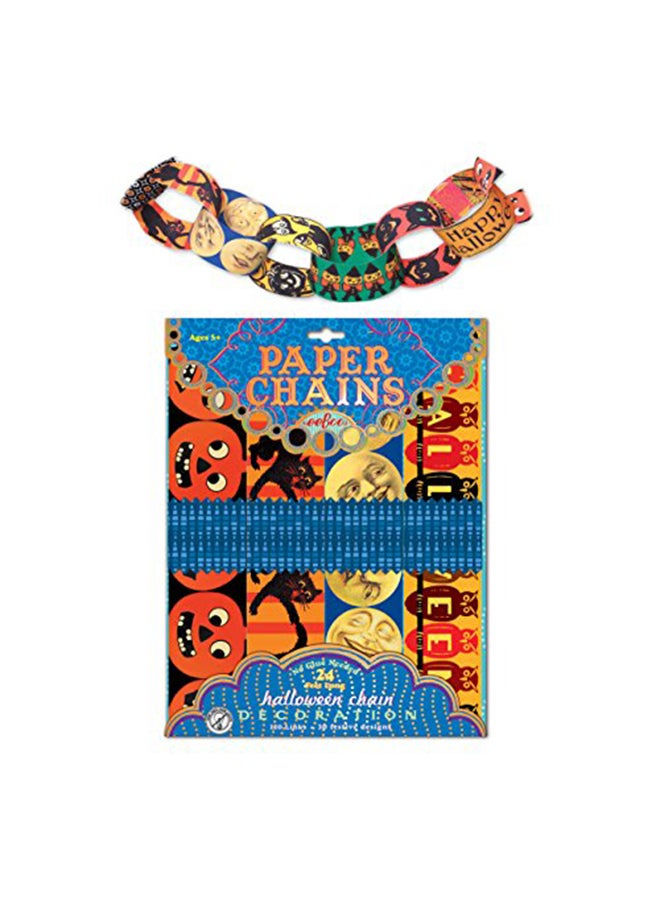 eeboo 120 Links Halloween Paper Chains Craft Set  - Image 3