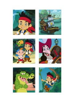 4-Sheet Jake And The Never Land Pirates Stickers