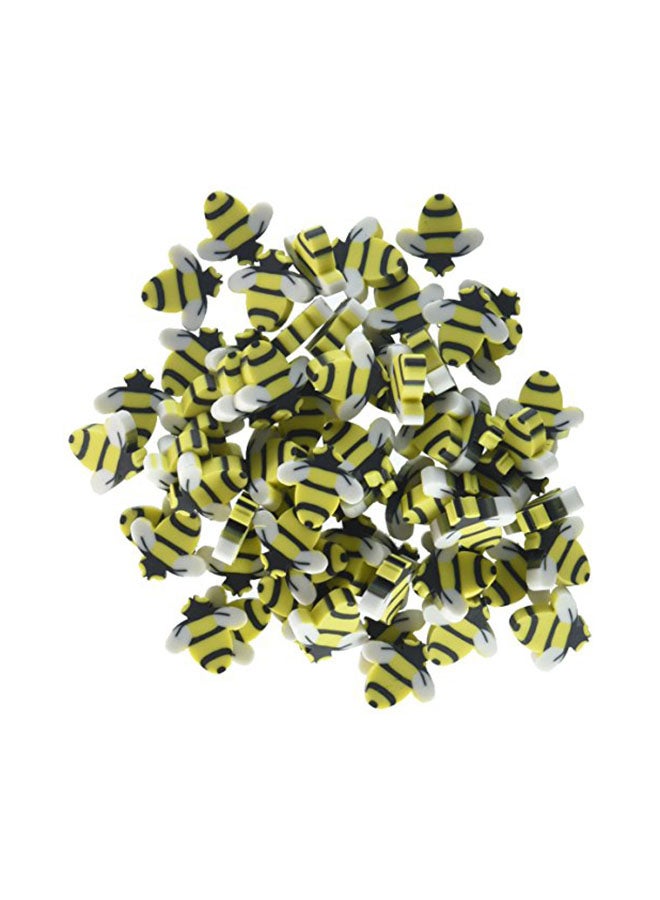 U.S. Toy Mini Bumble Bee Erasers LM174 Multicolour
