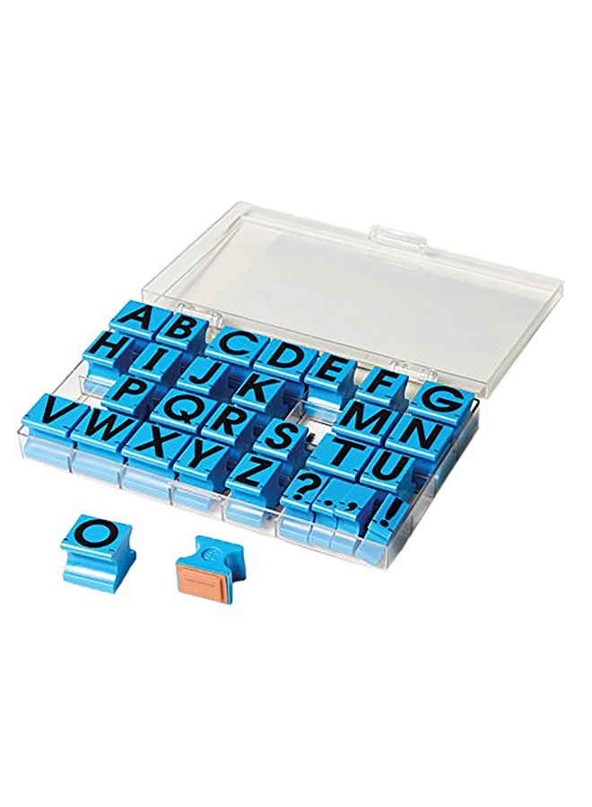 Educational Insights Alphabet Rubber Stamps - Uppercase 5/8 - Image 2