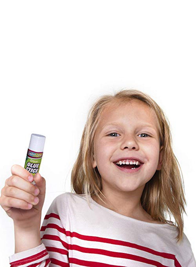 Creativity Street Creativity Street CK-338530 Ck338530 Glue Sticks, Clear, .70 oz., Clear  - Image 1