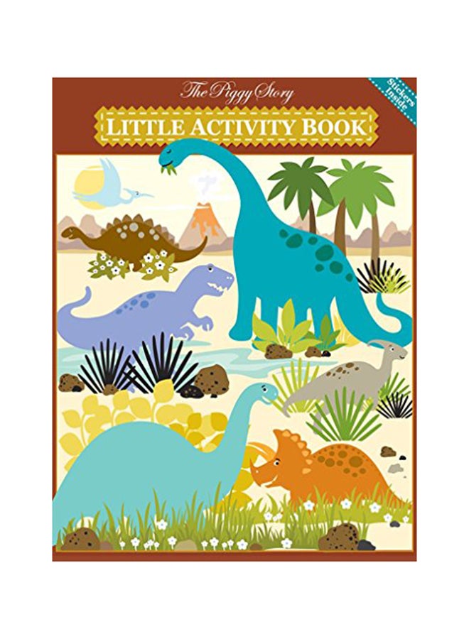 'Dinosaur World' Little Activity Booklet For Kids On The Go - v1552300548/N21694722A_1