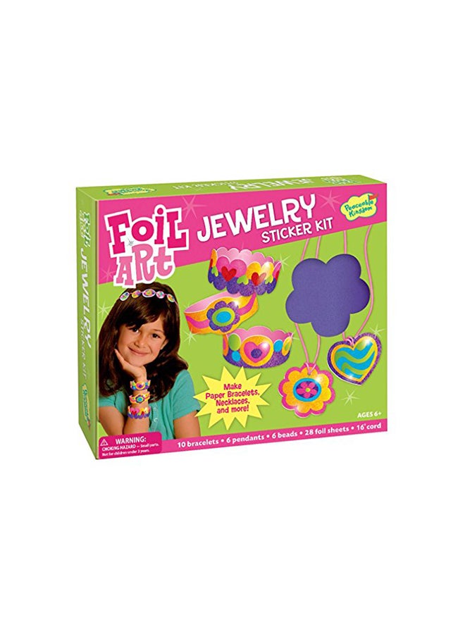 Peaceable Kingdom Make My Own Foil Art Sticker