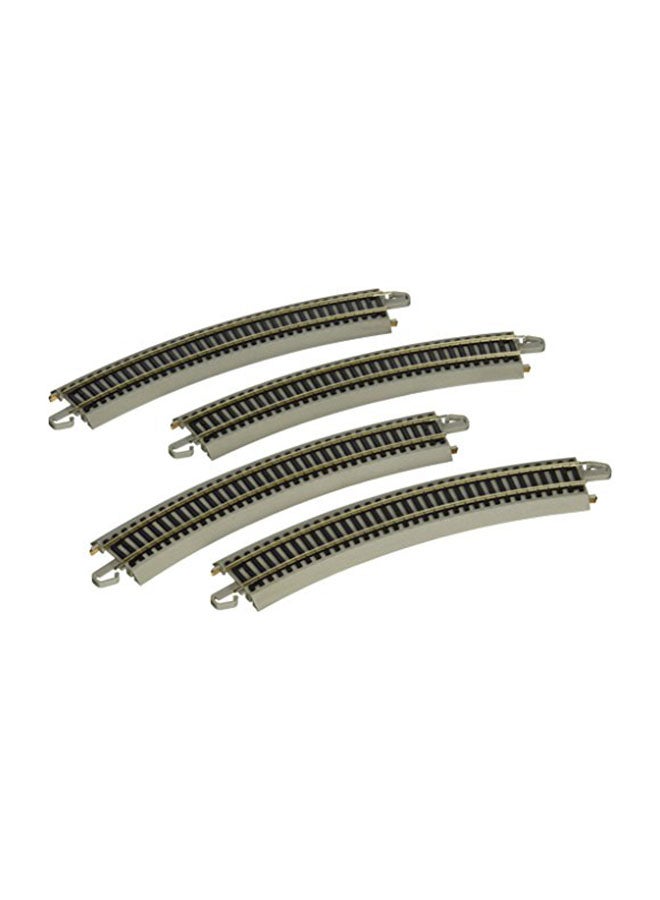 باخمان ترينز مسار سكك منعكس   منحني الشكل قياس 18 بوصة ذو إطباق محكم بنصف قطر E-Z