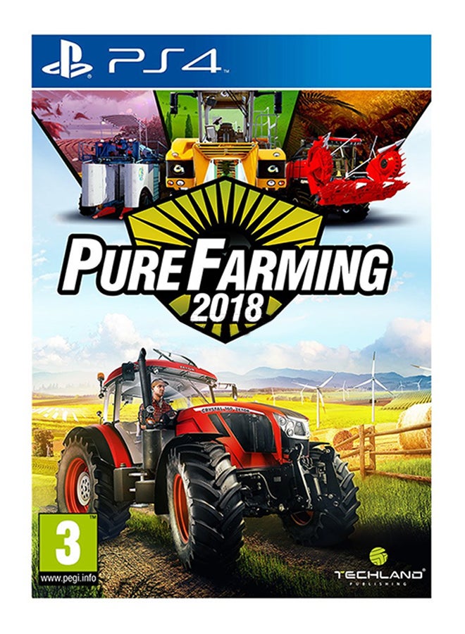 TECHLAND Pure Farming 2018 - PlayStation 4 - arcade_platform