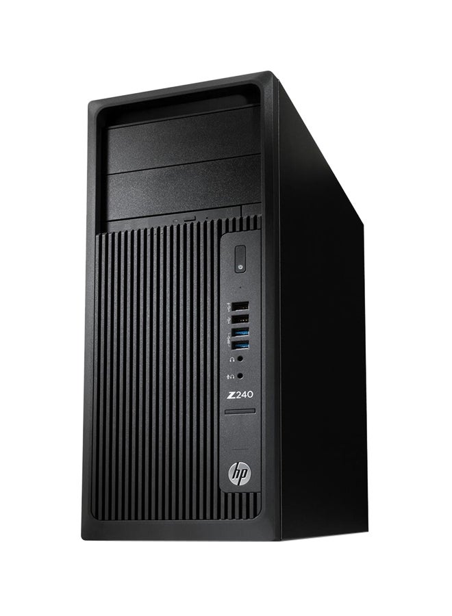 HP - Z240 Desktop PC With Core i7-6700K Processor/8GB RAM/1TB HDD/Intel HD Graphics P630 Black - Image 1