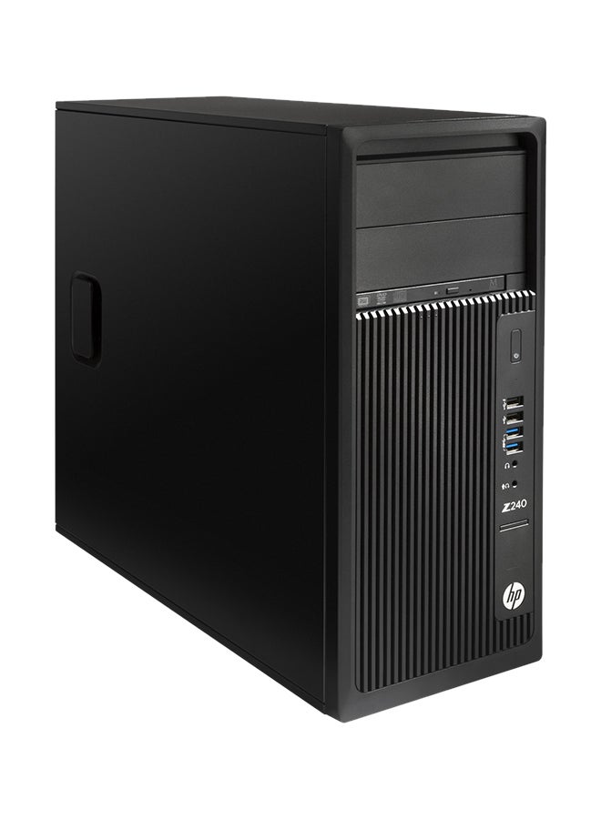 HP - Z240 Desktop PC With Core i7-6700K Processor/8GB RAM/1TB HDD/Intel HD Graphics P630 Black - Image 1