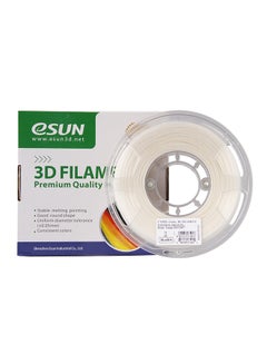 eSUN 1.75mm Glass Fiber Filled 3D Printer Filament White  - Image 4