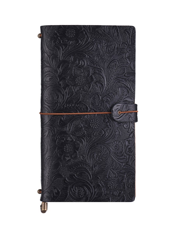 Generic Antique Embossed Travel Journal Notebook Diary  - Image 1