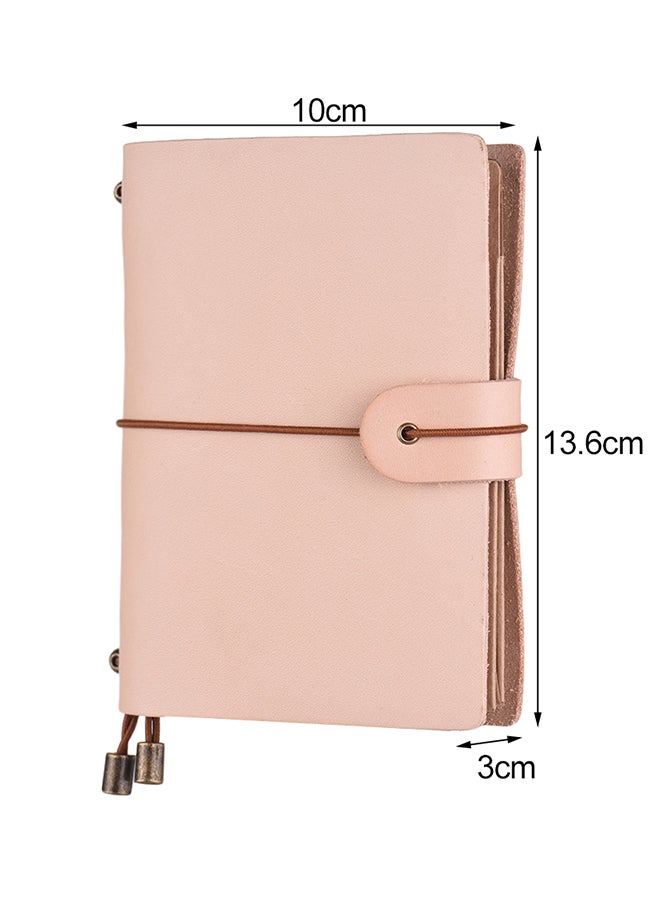 Generic Leather Soft Cover Refillable Journal Notebook with Elastic Strap  - Image 2