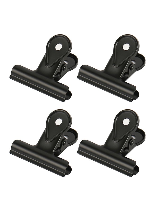 Paper Metal Bulldog Clip Hinge Clips Clamps For Documents Files Pictures Home Office - Image 1