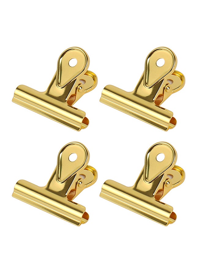 Paper Metal Bulldog Clip Hinge Clips Clamps For Documents Files Pictures Home Office - Image 1