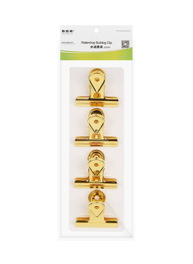 Paper Metal Bulldog Clip Hinge Clips Clamps For Documents Files Pictures Home Office - Image 3
