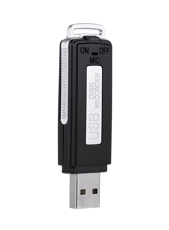 Generic USB Voice Recorder Black/Grey  - Image 2