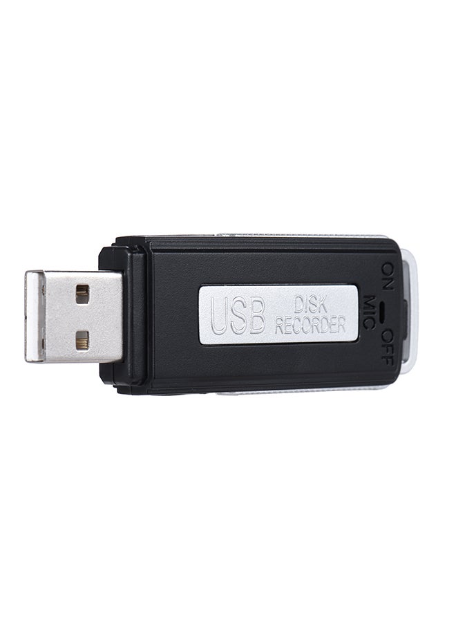 Generic USB Voice Recorder Black/Grey  - Image 3
