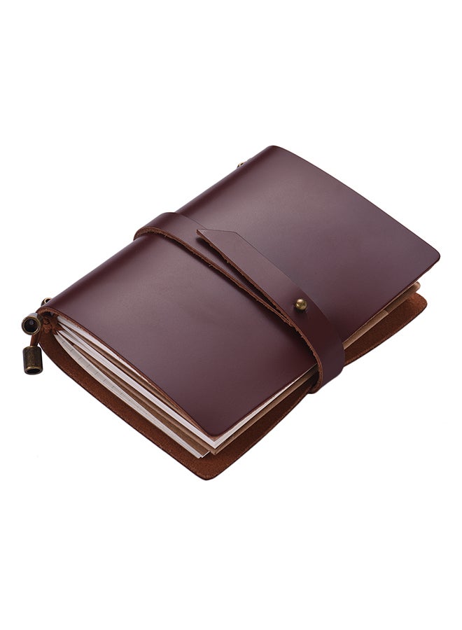 Generic Portable Travel Journal Diary Leather Writing Notebook  - Image 3
