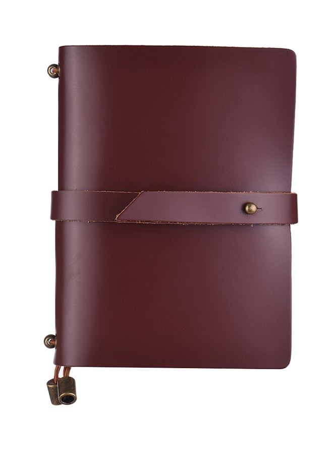 Generic Portable Travel Journal Diary Leather Writing Notebook  - Image 1