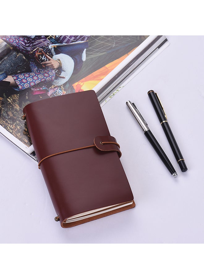 Generic Refillable Leather Journal Travel Notebook  - Image 4