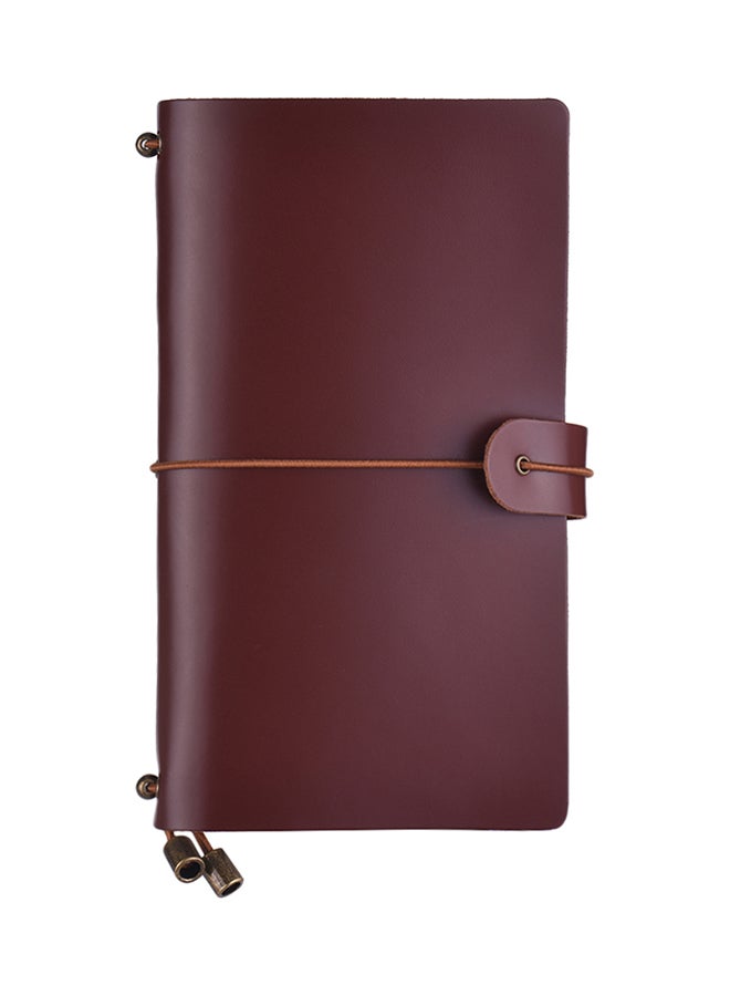 Generic Refillable Leather Journal Travel Notebook  - Image 1