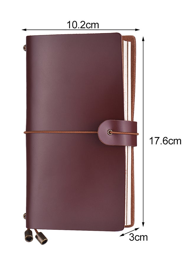 Generic Refillable Leather Journal Travel Notebook  - Image 2