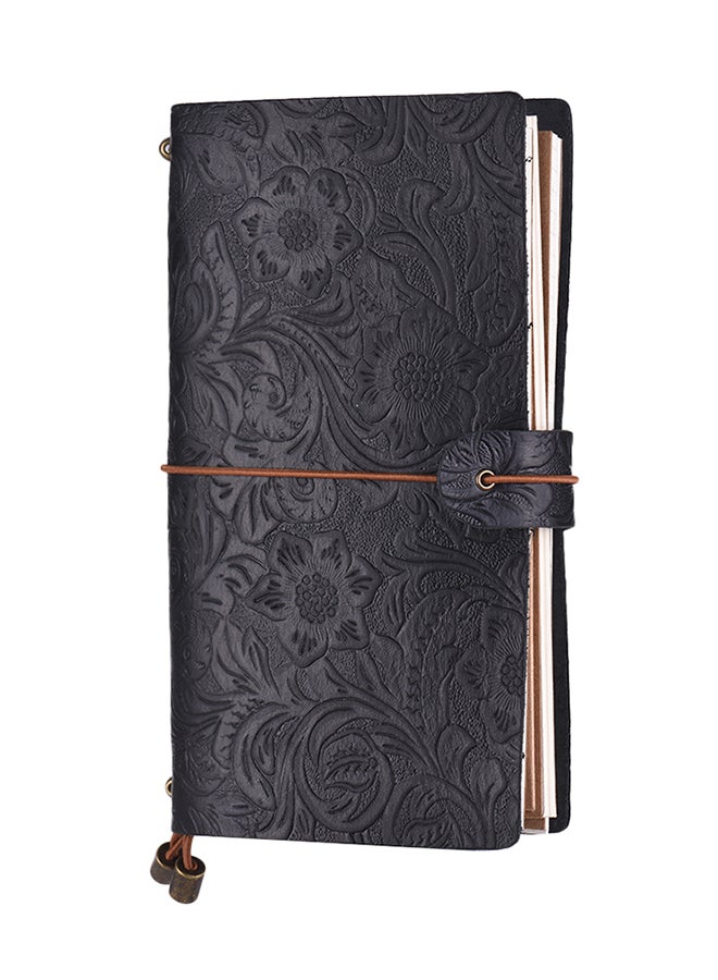Generic Vintage Full Grain Leather Refillable Travel Journal Notebook  - Image 3