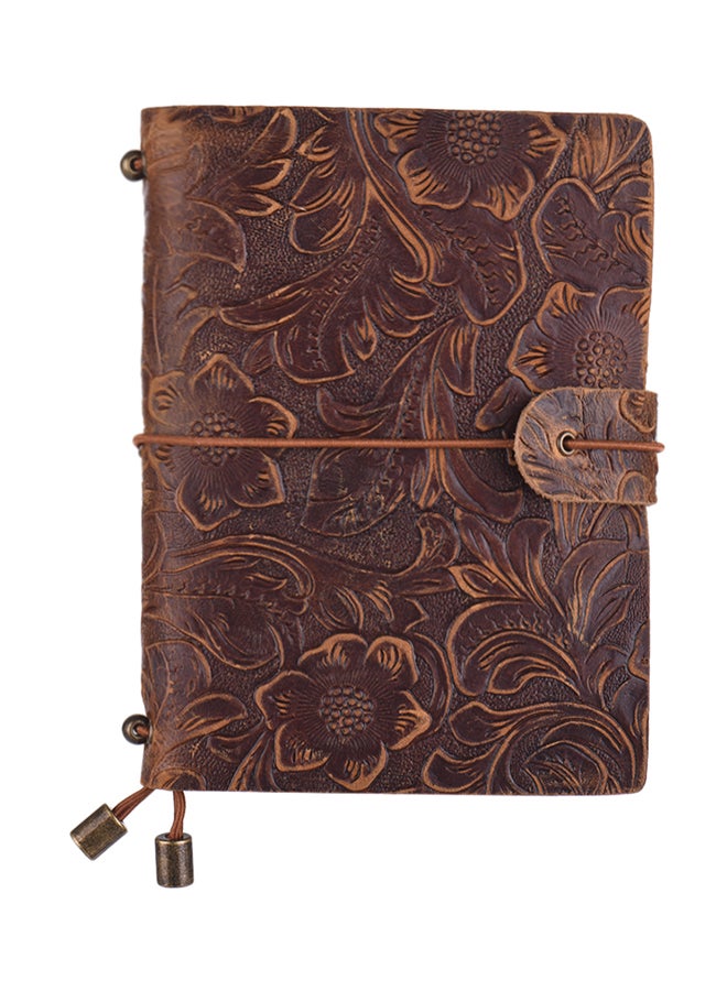 Generic Vintage Full Grain Leather Refillable Travel Journal Notebook  - Image 1