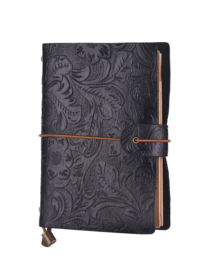 Generic Vintage Full Grain Leather Refillable Travel Journal Notebook  - Image 3