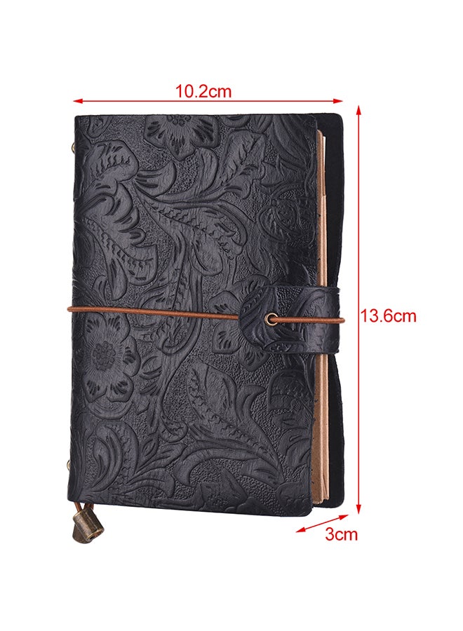 Generic Vintage Full Grain Leather Refillable Travel Journal Notebook  - Image 2