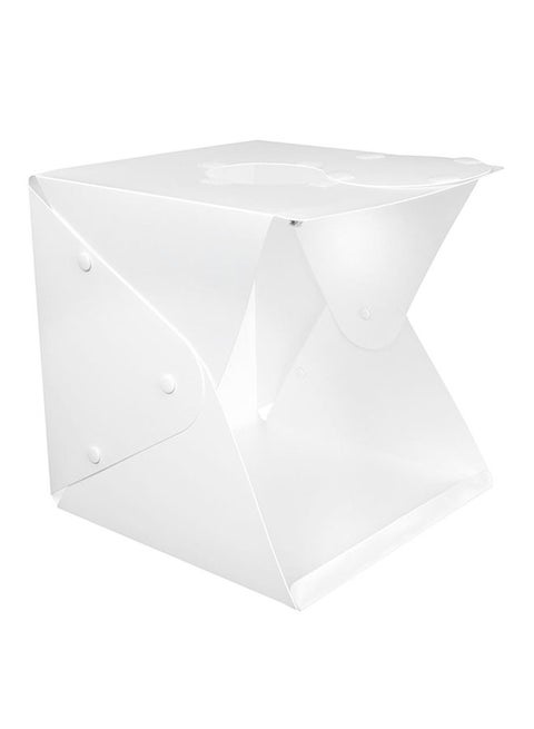 Mini Folding Photography Tent Kit With Led Light And Background White