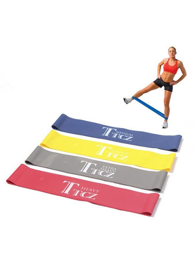 4-Piece Rubber Resistance Band - Image 4
