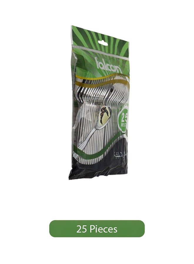 Falcon 25-Piece Table Spoon Silver - Image 2