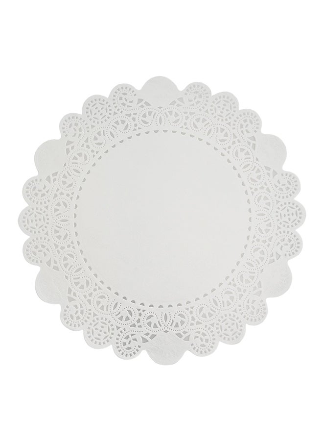 Falcon 250-Piece Round Doyley Paper White 10.5inch - Image 1