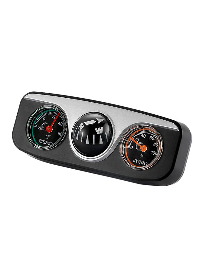 Cyberday - 3 In 1 Guide Ball Auto Boat Vehicles Navigation Compass Thermometer - Image 1
