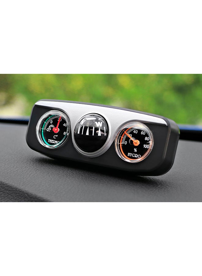 Cyberday - 3 In 1 Guide Ball Auto Boat Vehicles Navigation Compass Thermometer - Image 1