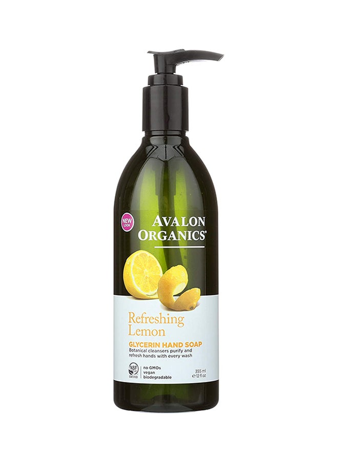 Avalon Organics Refreshing Lemon hand And Body Lotion 355ml - Image 1