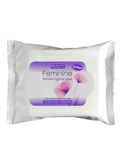 BEAUTY FORMULAS Intimate Hygiene Wipes-20 Count 