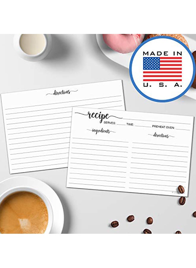 321 دن طقم بطاقات للوصفات مكون من 50 قطعة - Image 2