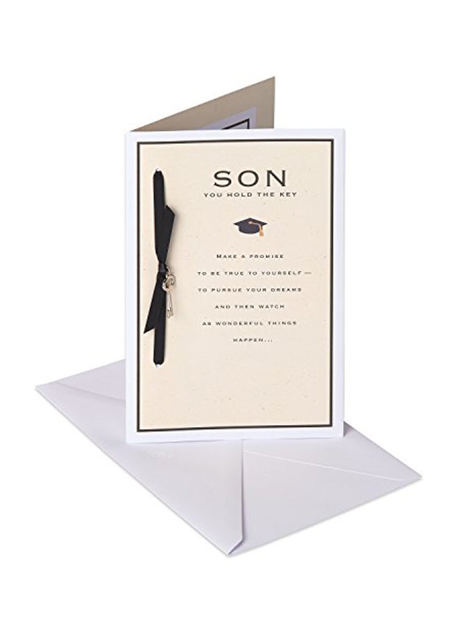 American Greetings Printed Greeting Card And Envelope Set - Image 1