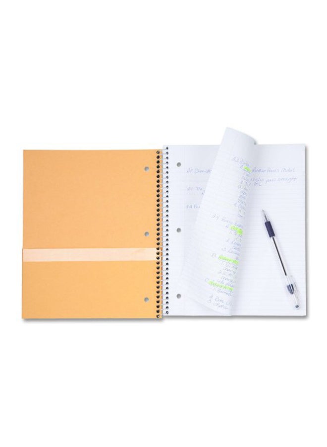 Five Star Spiral Binded Notebook Blue - Image 2