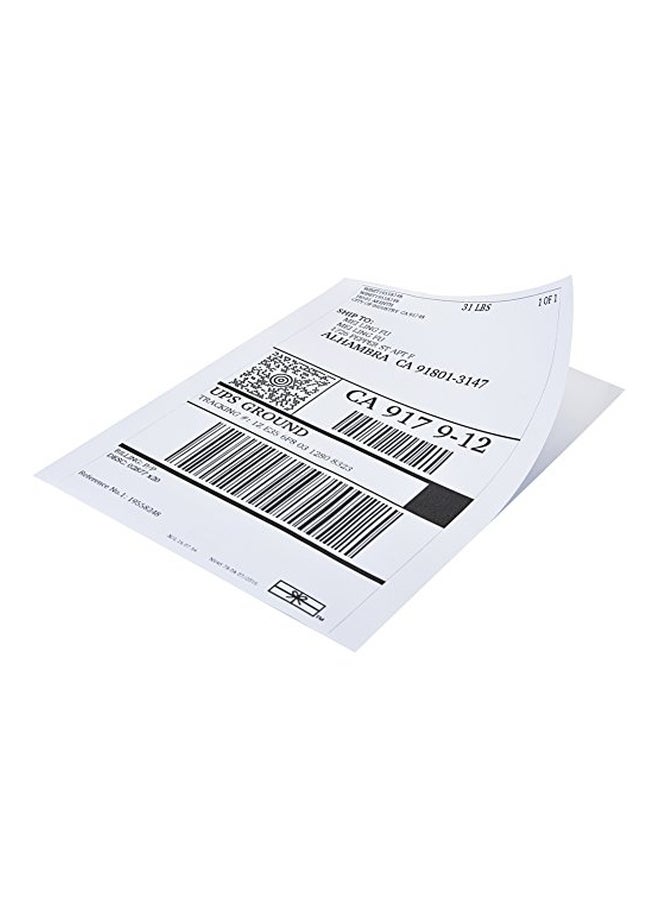 9527 برودكت Shipping Address Label For Laser/Ink Jet Printer White - Image 1