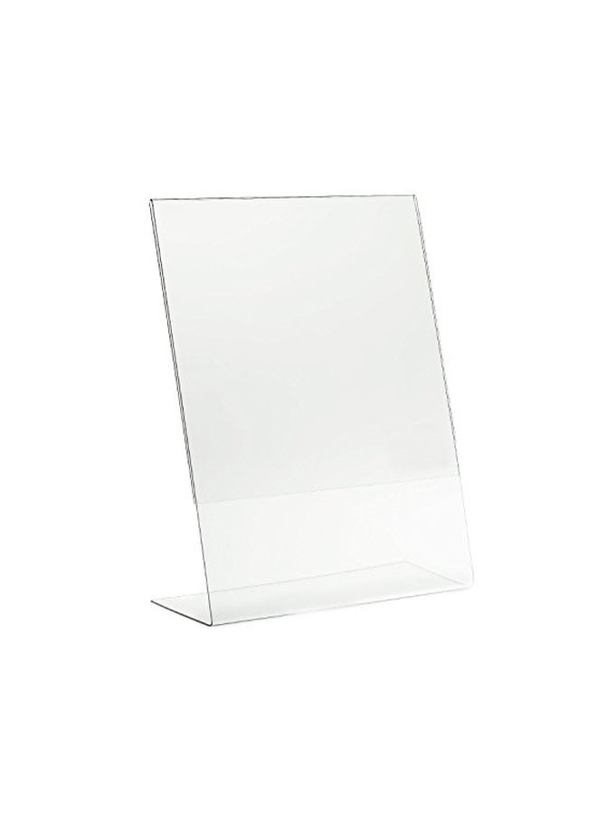 AdirOffice 6-Piece Window Sign Holder Clear - Image 1