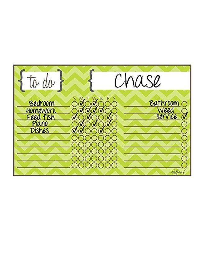 ala Board Magnetic Dry Erase Chore Chart - Image 1