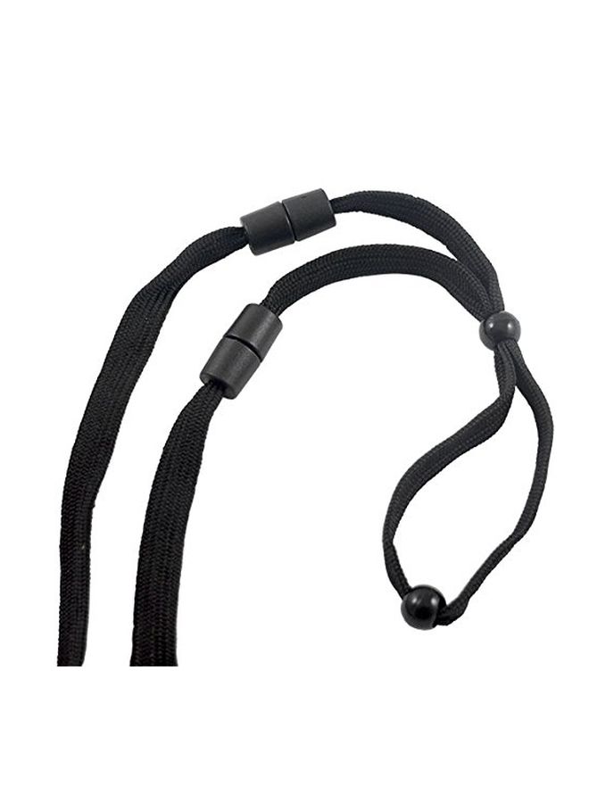 أرتيزان باور طقم أحبال قصيرة لتعليق بطاقات الهوية مكون من 5 قطع أسود - Image 3